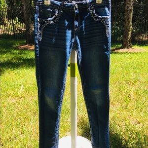 Pretty, Bedazzled Skinny Jeans